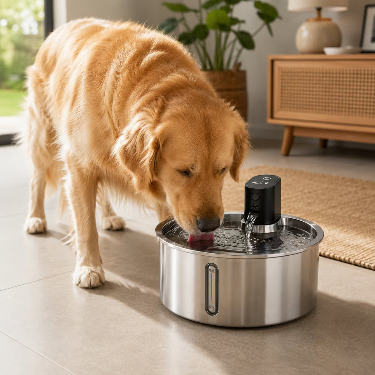 Fuente de Agua Inteligente Wagsly — Agua Siempre Fresca y Filtrada