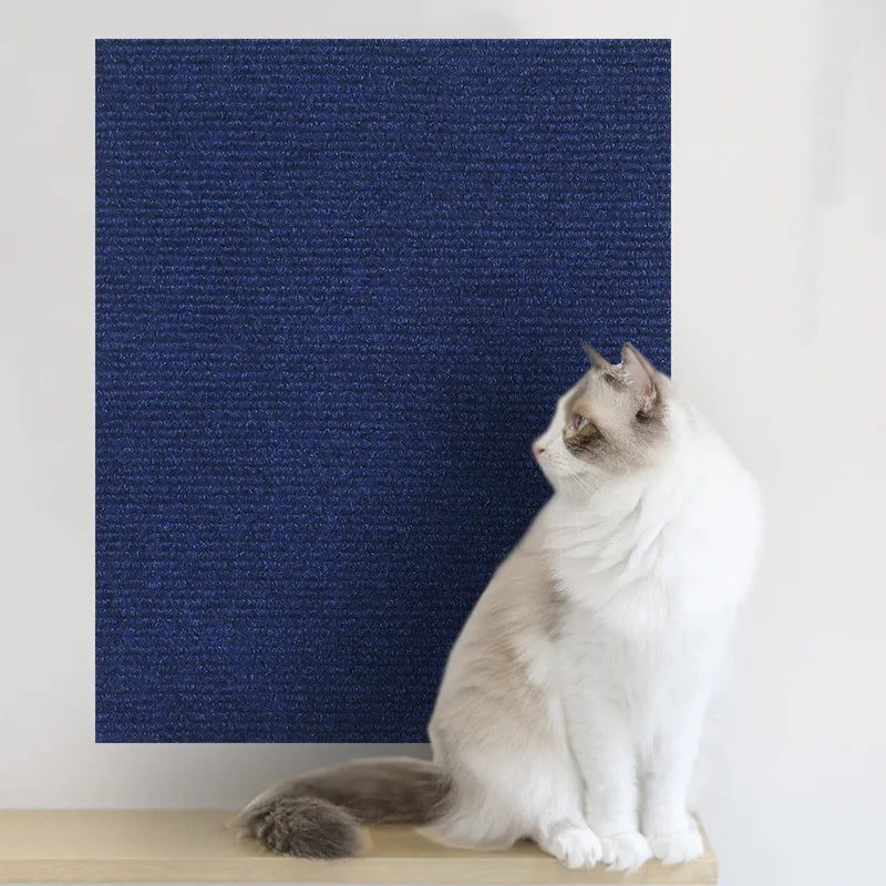 Alfombra Rascadora Autoadhesiva para Gatos – Protector de Muebles Recortable