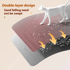 Alfombra para Arena de Gatos Extra Grande – Resistente y Impermeable