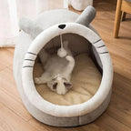 Cama Cueva para Gatos Deep Sleep – Plegable con Cojín Extraíble