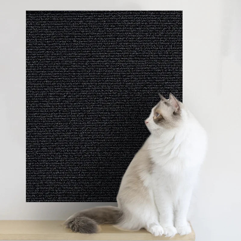 Alfombra Rascadora Autoadhesiva para Gatos – Protector de Muebles Recortable