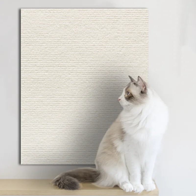 Alfombra Rascadora Autoadhesiva para Gatos – Protector de Muebles Recortable