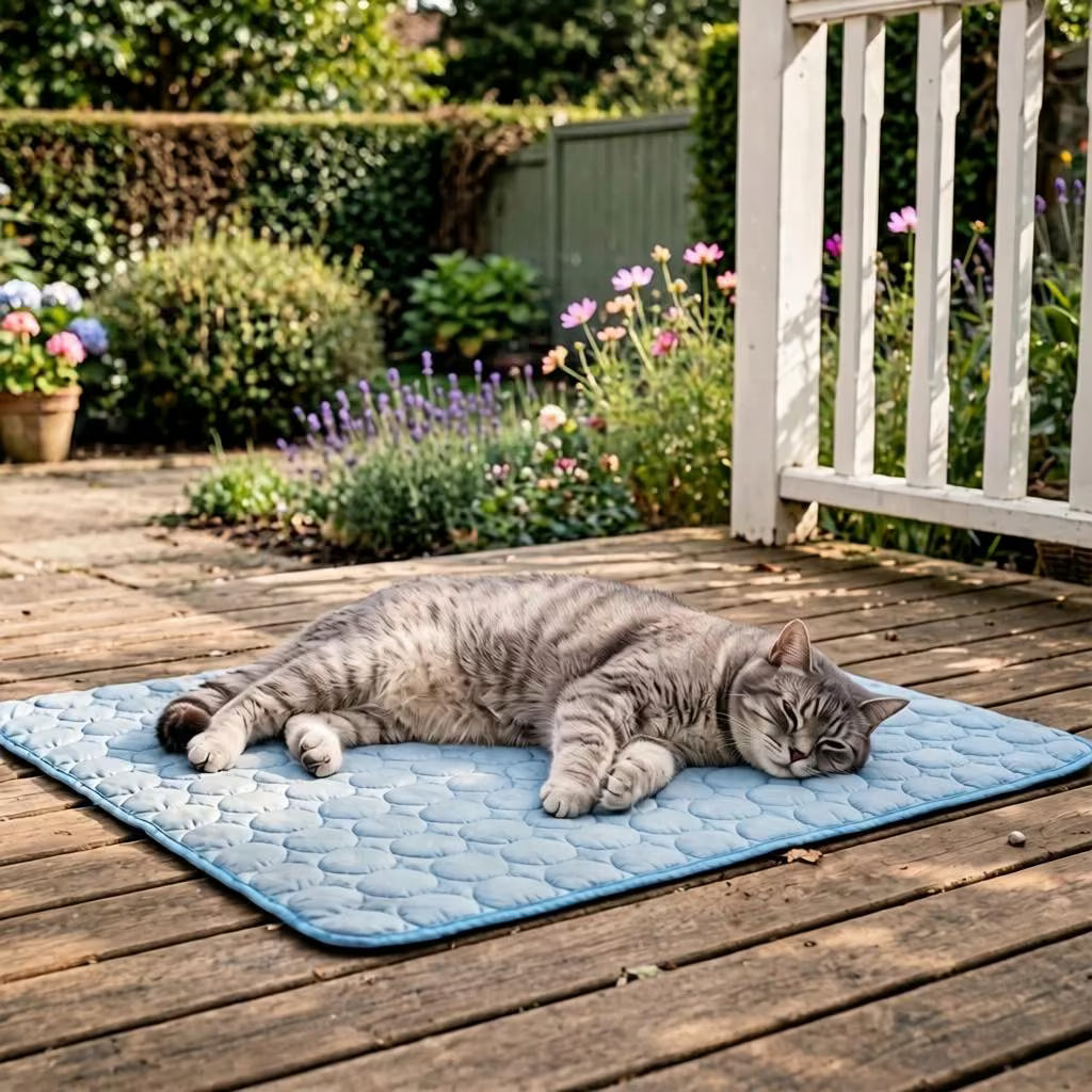 Alfombra Refrescante para Mascotas – Alivio Instantáneo
